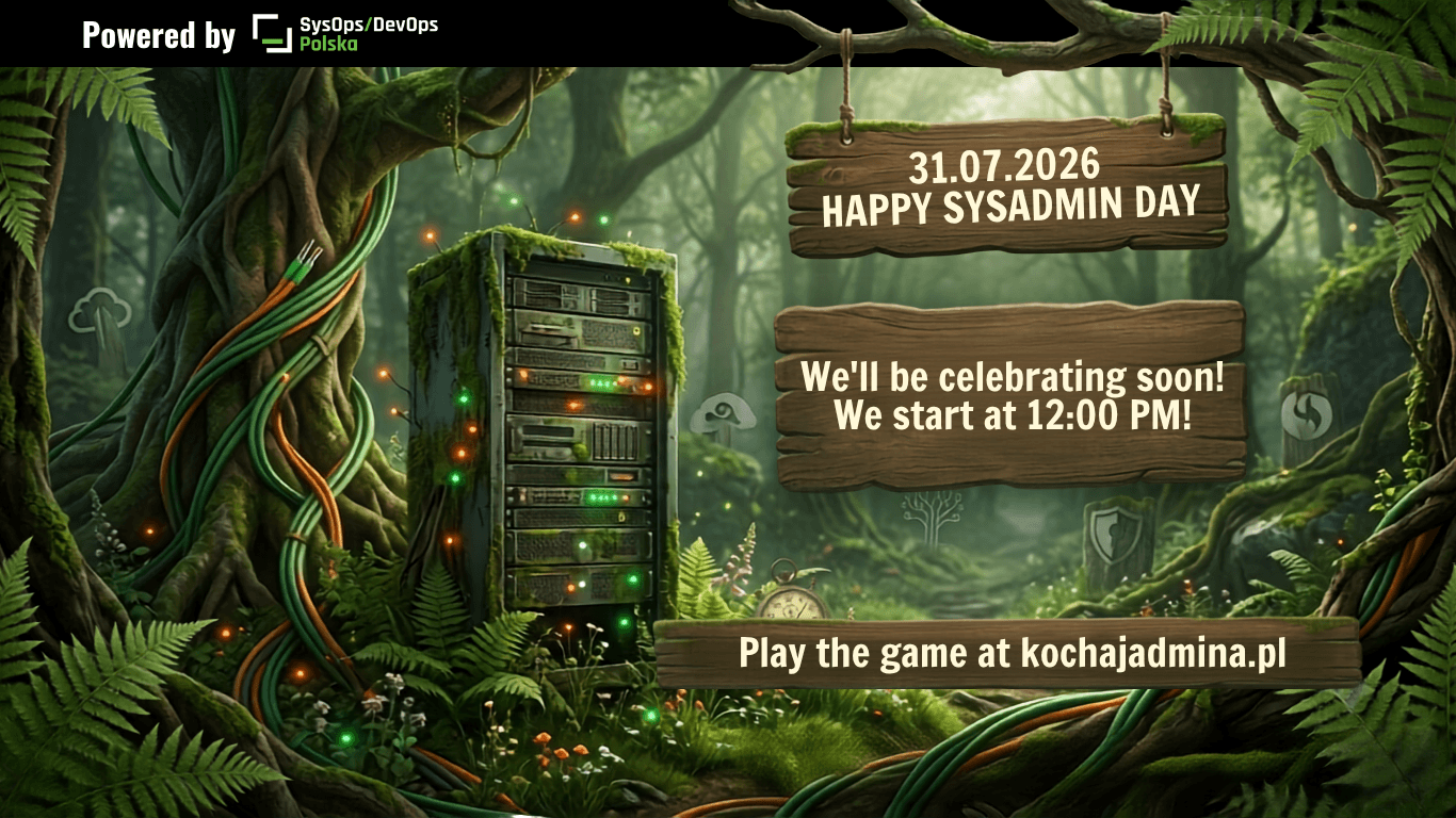 SysAdmin Day 2026 - Happy SysAdmin Day!